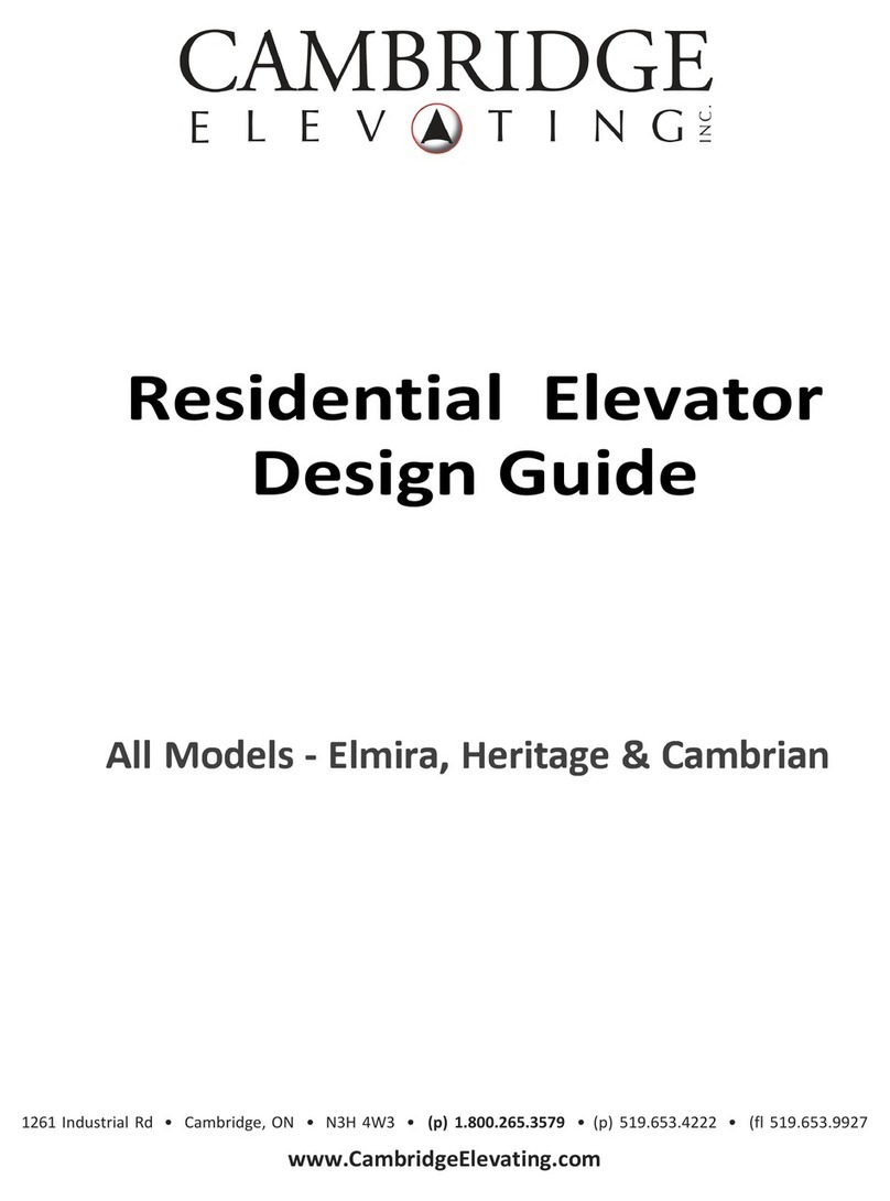 Cambridge Elevating Elmira Design guide