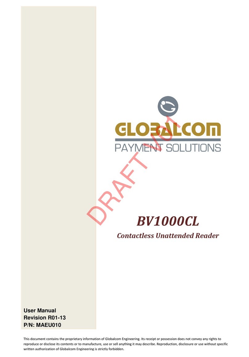 Globalcom BV1000CL user manual