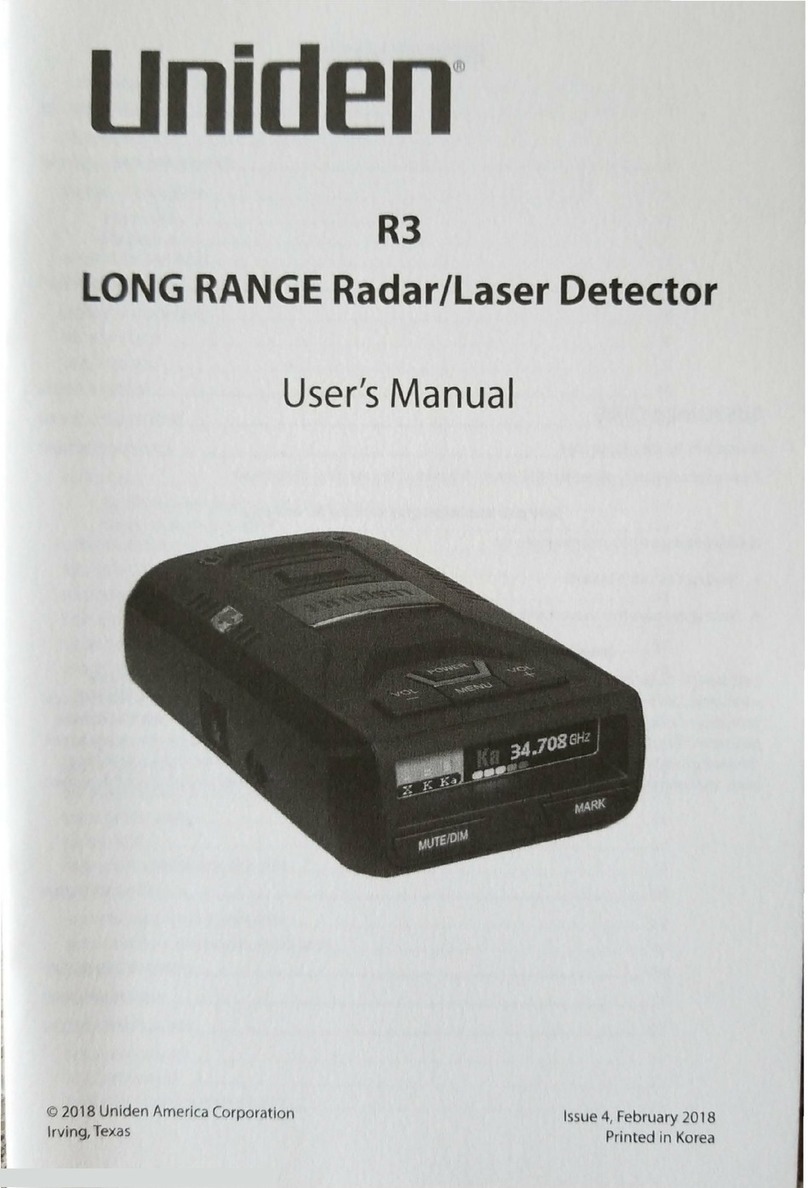 Uniden R3 user manual