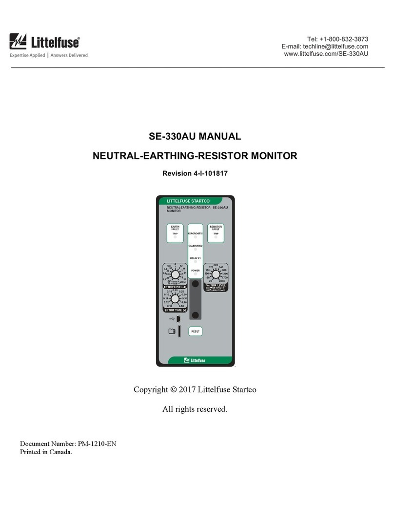 Littelfuse SE-330AU User manual