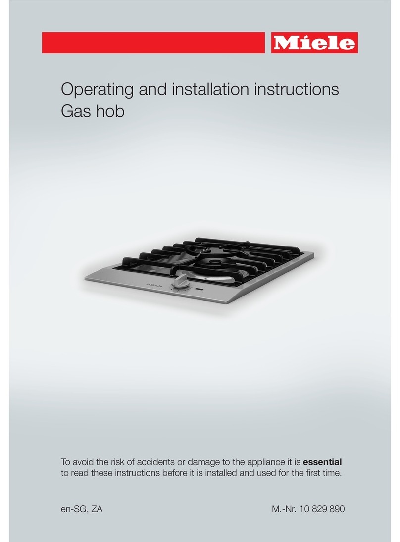 Miele ProLine CS 1013-1 Operating and installation instructions Miele ProLine CS 1013-1 Operating and installation instructions