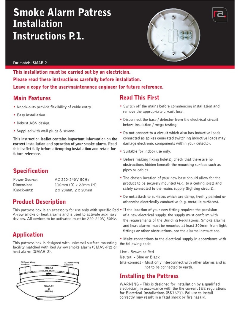 Red Arrow Trading SMAB-2 installation instructions