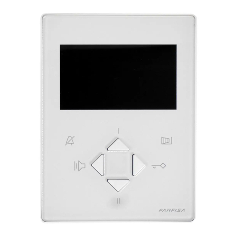 FARFISA INTERCOMS Agora VD2101AGL User manual
