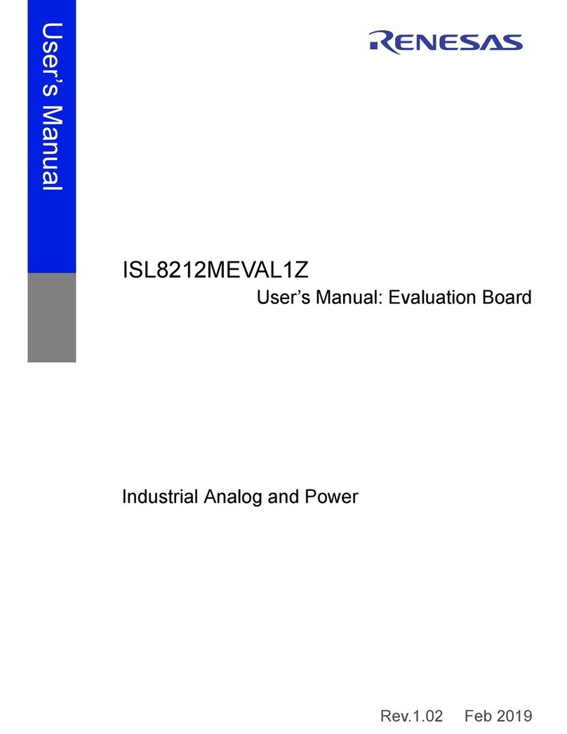 Renesas ISL8212MEVAL1Z user manual