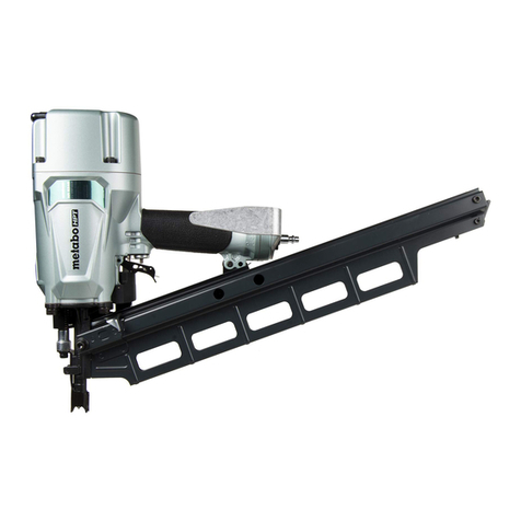 Metabo HPT NR 90AC5 Instruction and safety manual