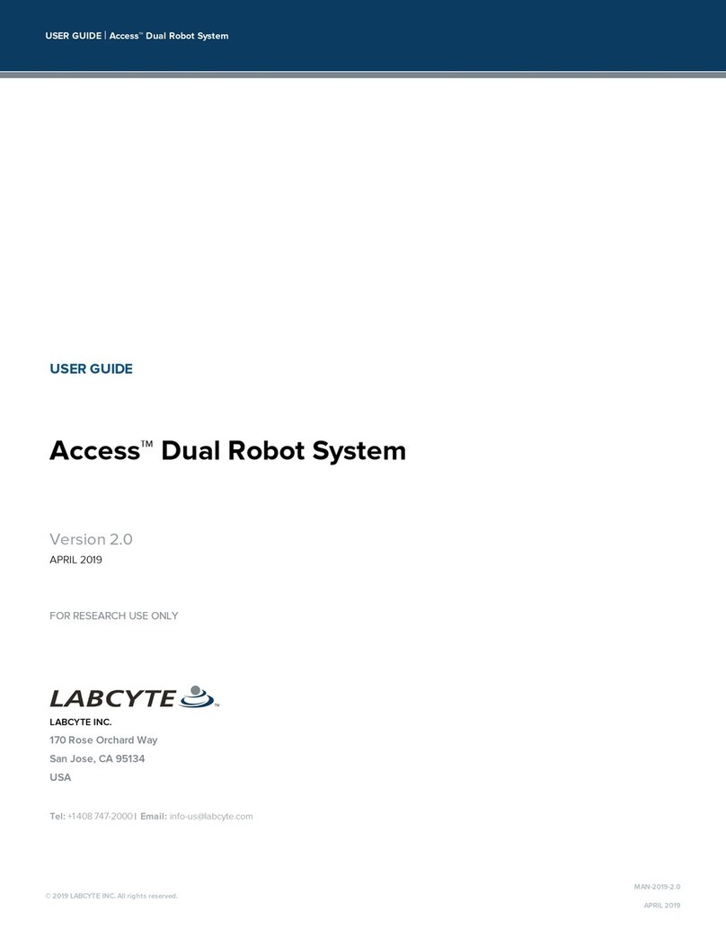 Labcyte Access Dual Robot user guide