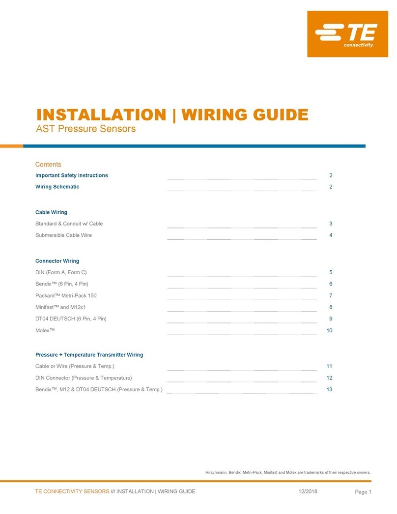 TE Connectivity AST20PT User manual