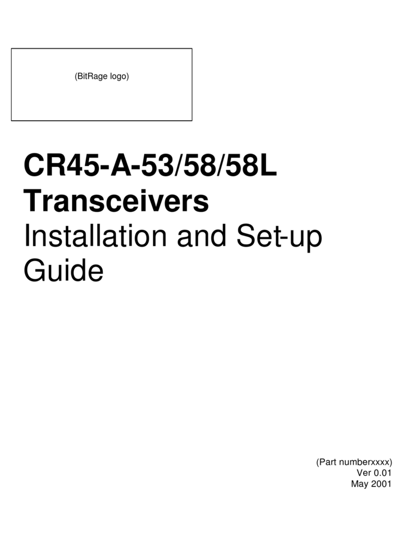 BitRage CR45-A-53 Installation and setup guide BitRage CR45-A-53 Installation and setup guide