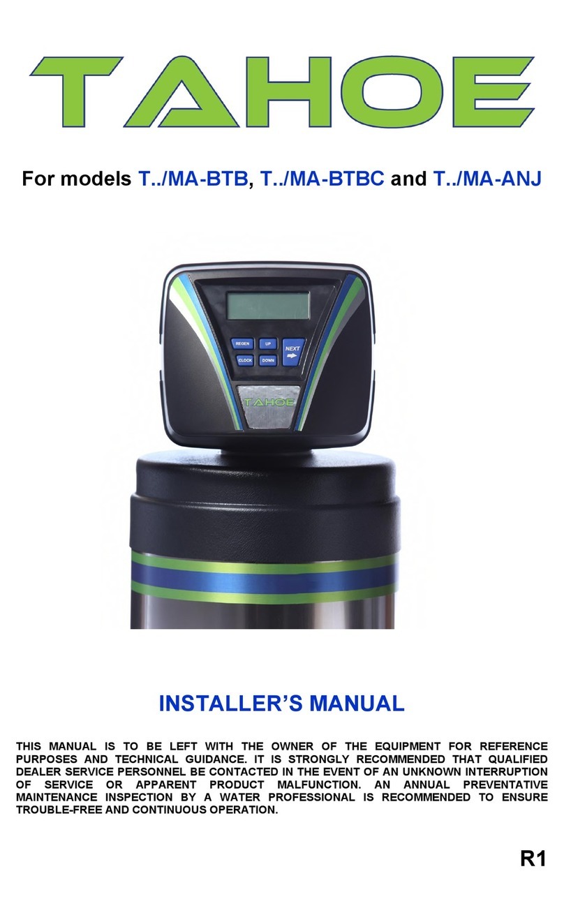 Tahoe T../MA-BTB series Installer manual Tahoe T../MA-BTB series Installer manual