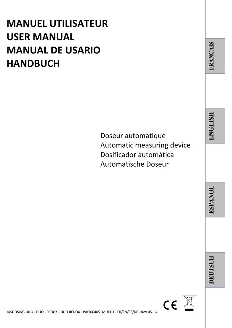 Pool Technologie JustDosing Uno user manual