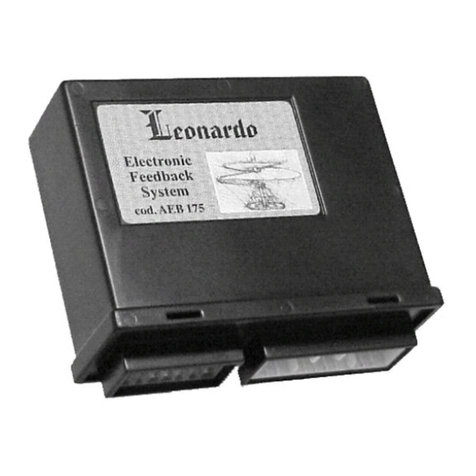 A.E.B. Leonardo 175 Fitting Instructions and Guarantee workbook