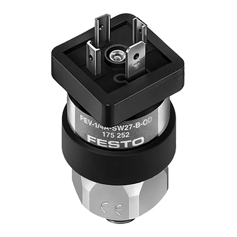 Festo PEV-1/4A-SW27-B-OD User manual Festo PEV-1/4A-SW27-B-OD User manual