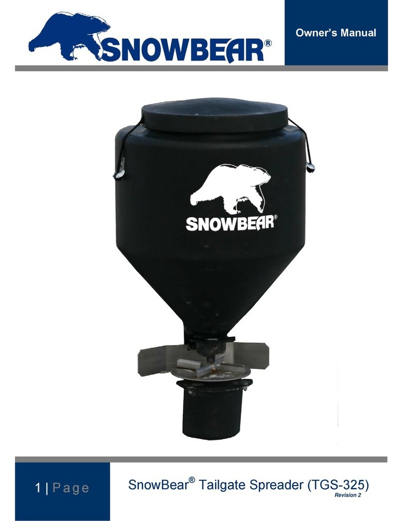 Snowbear TGS-325 owner's manual Snowbear TGS-325 owner's manual