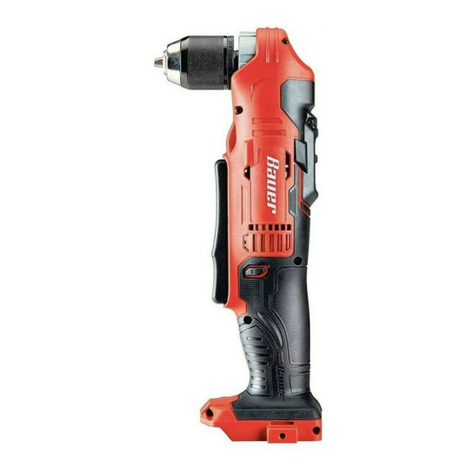 Bauer 20V Hypermax Lithium 1895C-B User manual