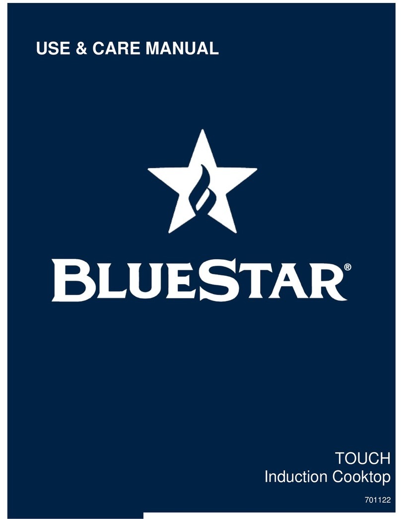 Blue Star BSP36INDTOUCH Use & care manual Blue Star BSP36INDTOUCH Use & care manual