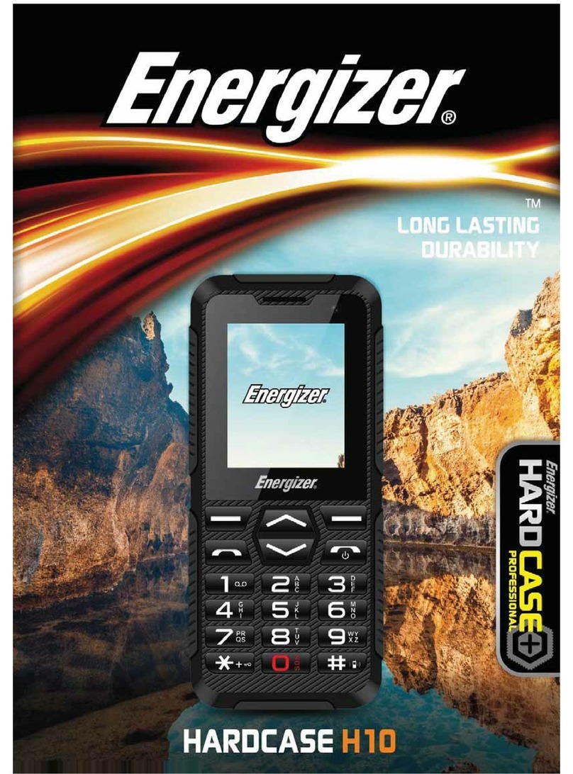 Energizer Hardcase H10 User manual Energizer Hardcase H10 User manual