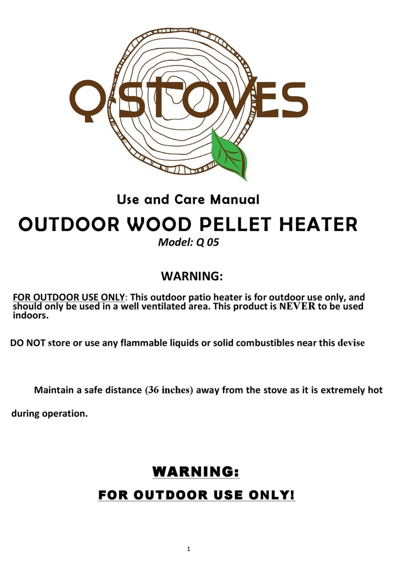 Qstoves Q 05 User manual