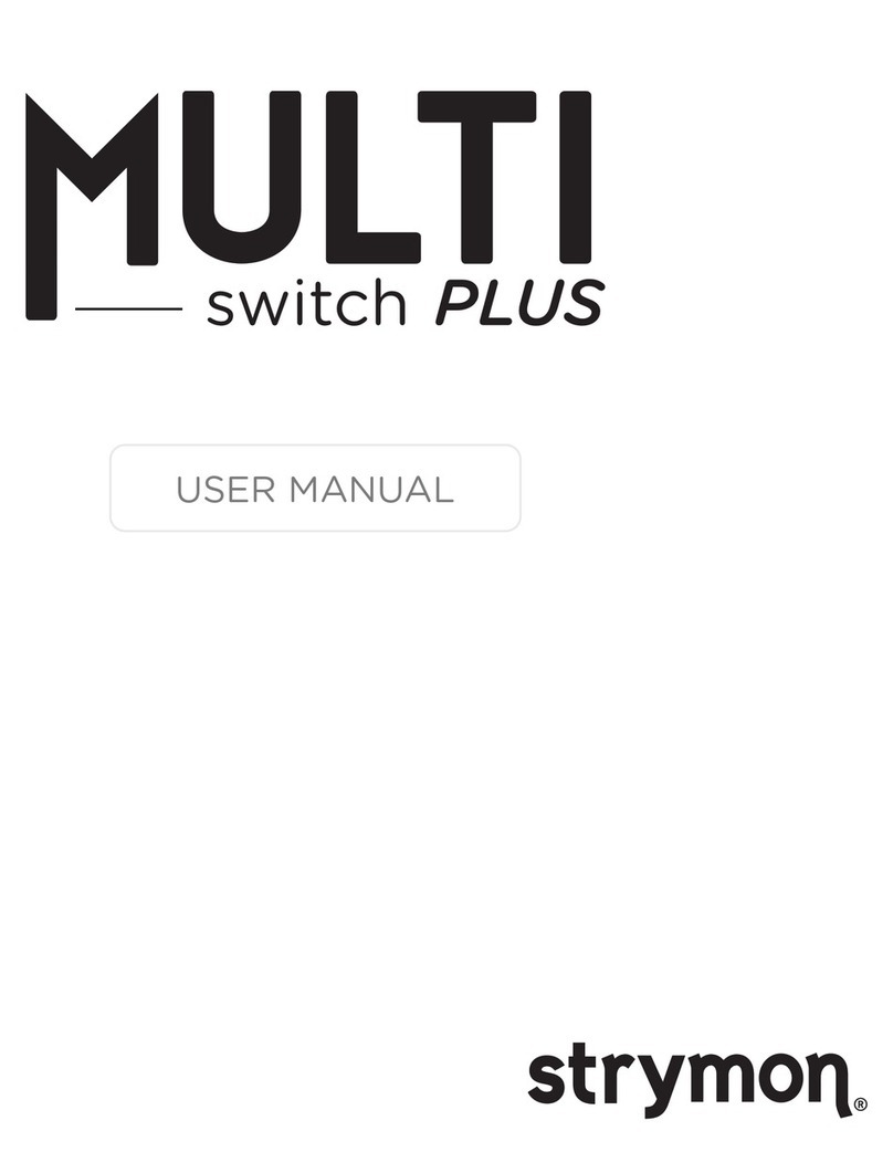 Strymon MultiSwitch Plus user manual Strymon MultiSwitch Plus user manual