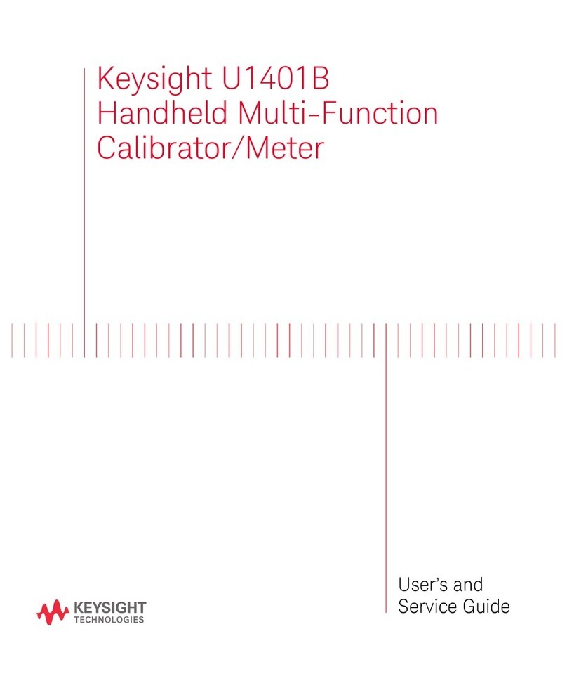 Keysight U1401B Manual