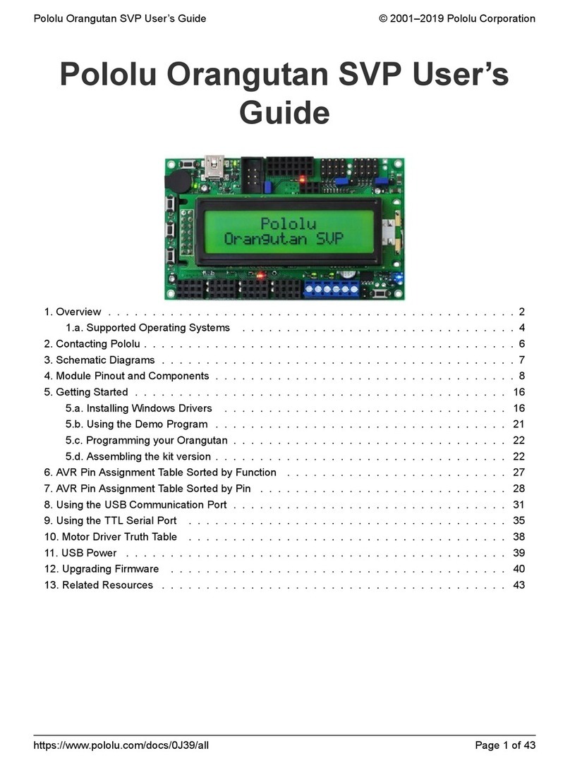 Pololu Orangutan SVP-324 user guide