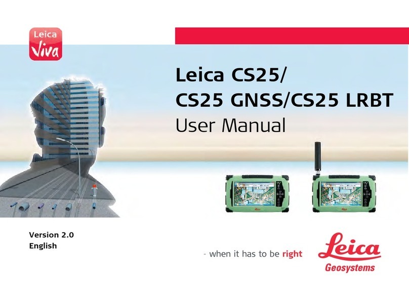 Leica CS25 GNSS user manual