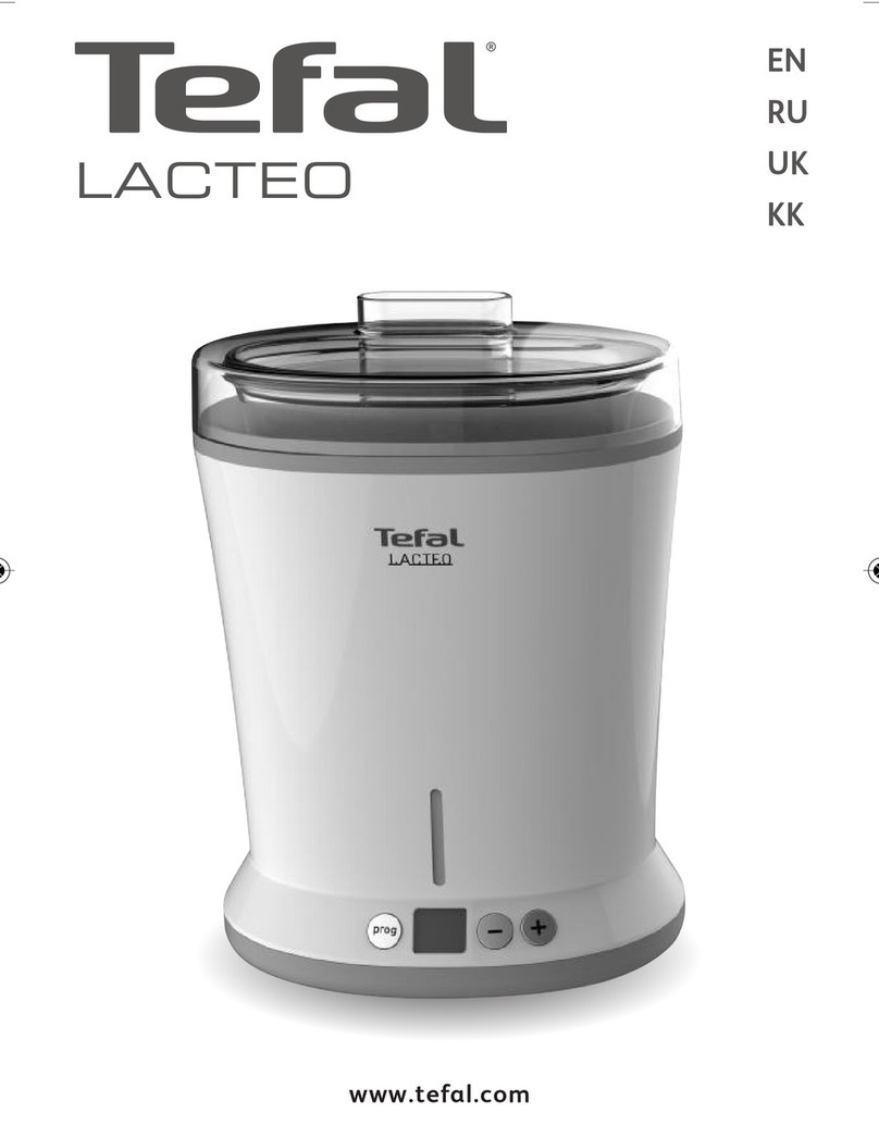 TEFAL Lacteo manual