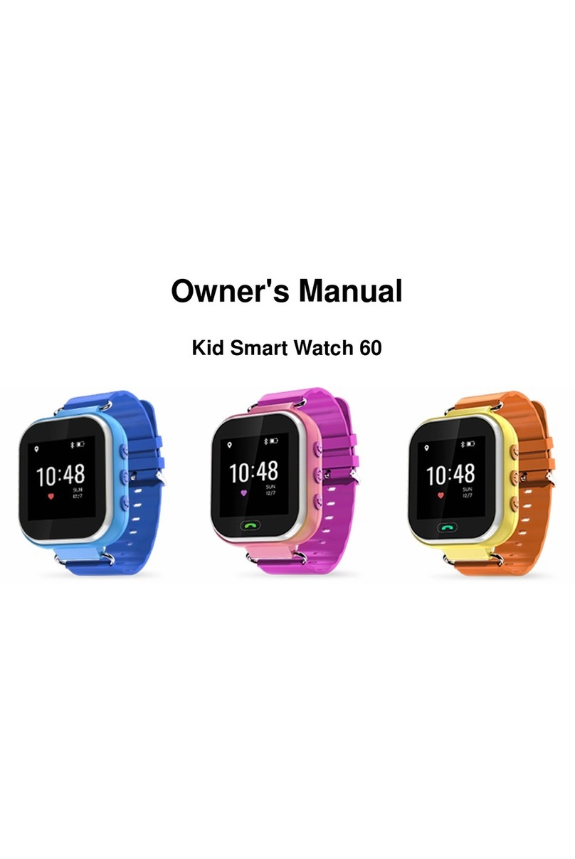 Wonbo Kid Smart Watch Q60 owner's manual