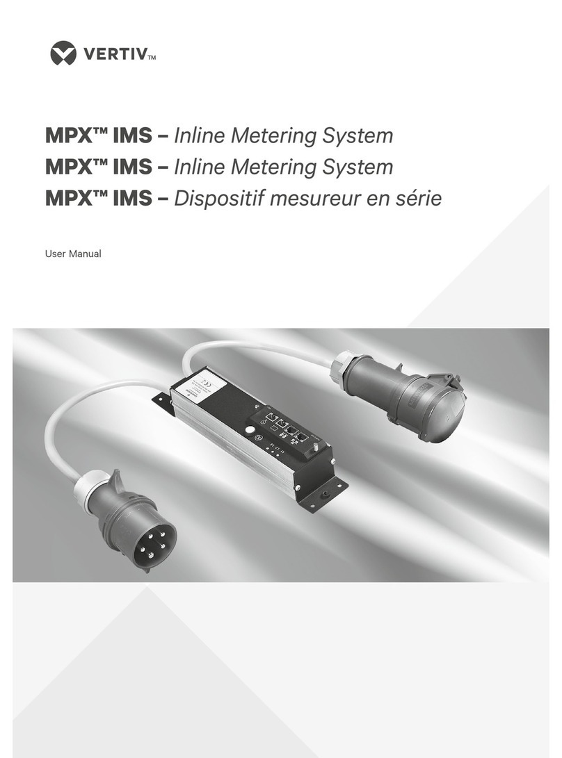 Vertiv MPX IMS User manual
