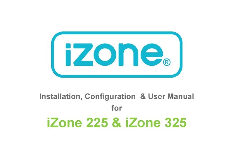 iZone 225 Installation, Configuration & User Manual