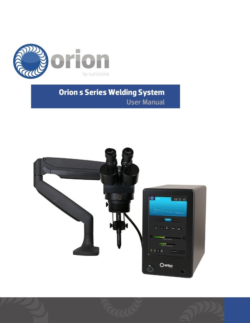 Orion S Series User manual