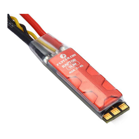 Flycolor Raptor SLIM-40A user manual Flycolor Raptor SLIM-40A user manual