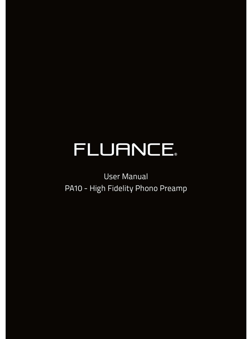 Fluance PA10 user manual