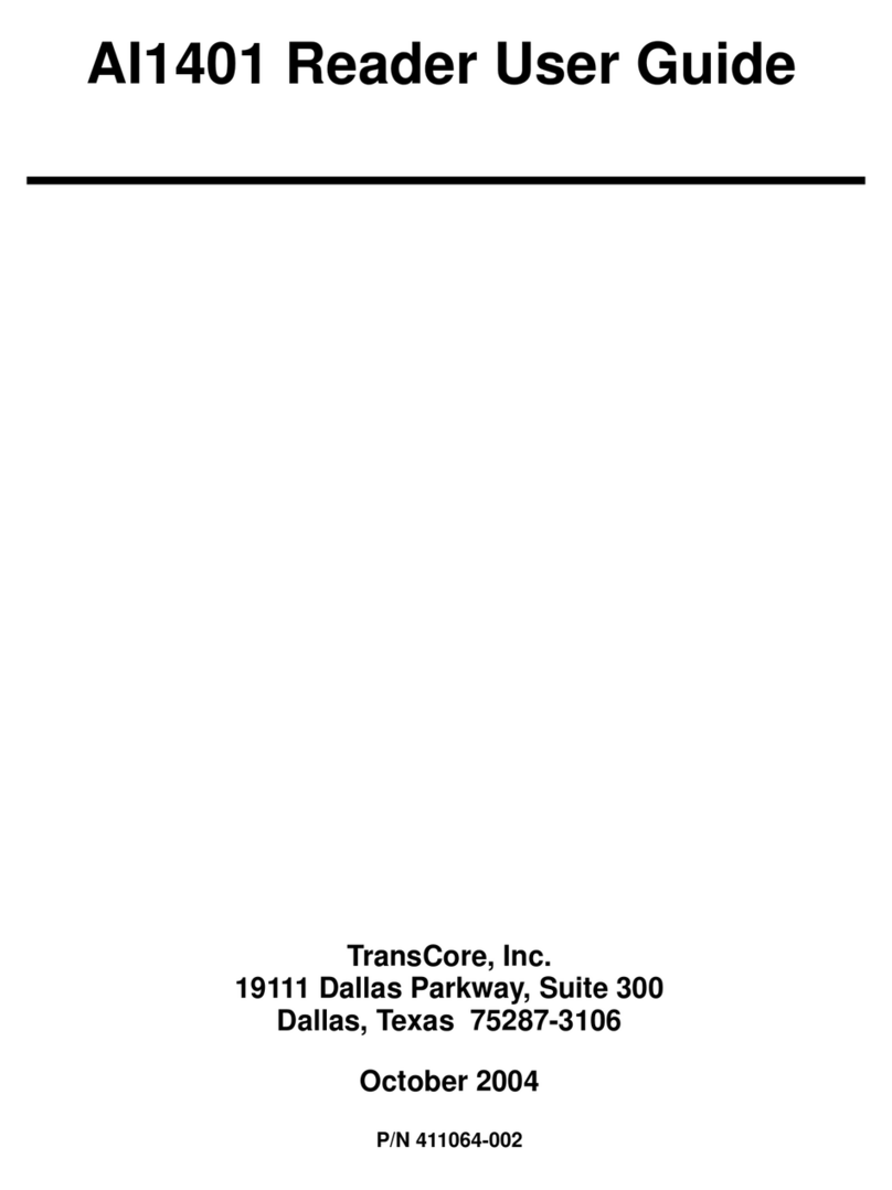 TransCore AI1401 user guide