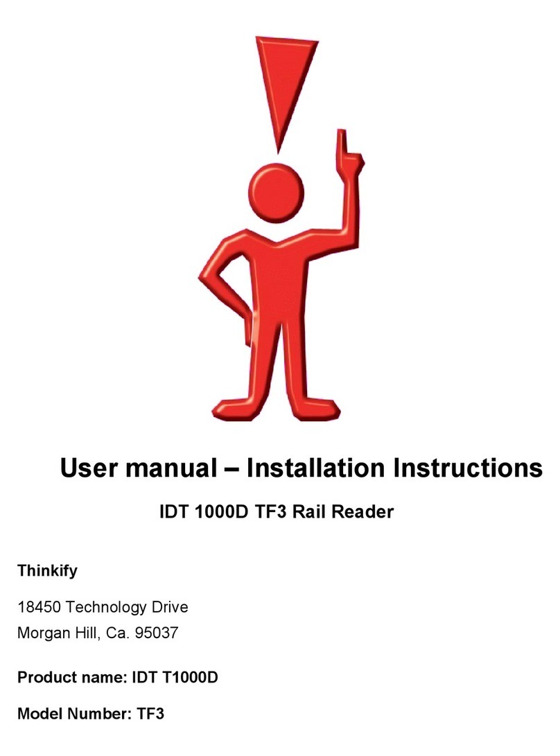Thinkify IDT 1000D TF3 User manual