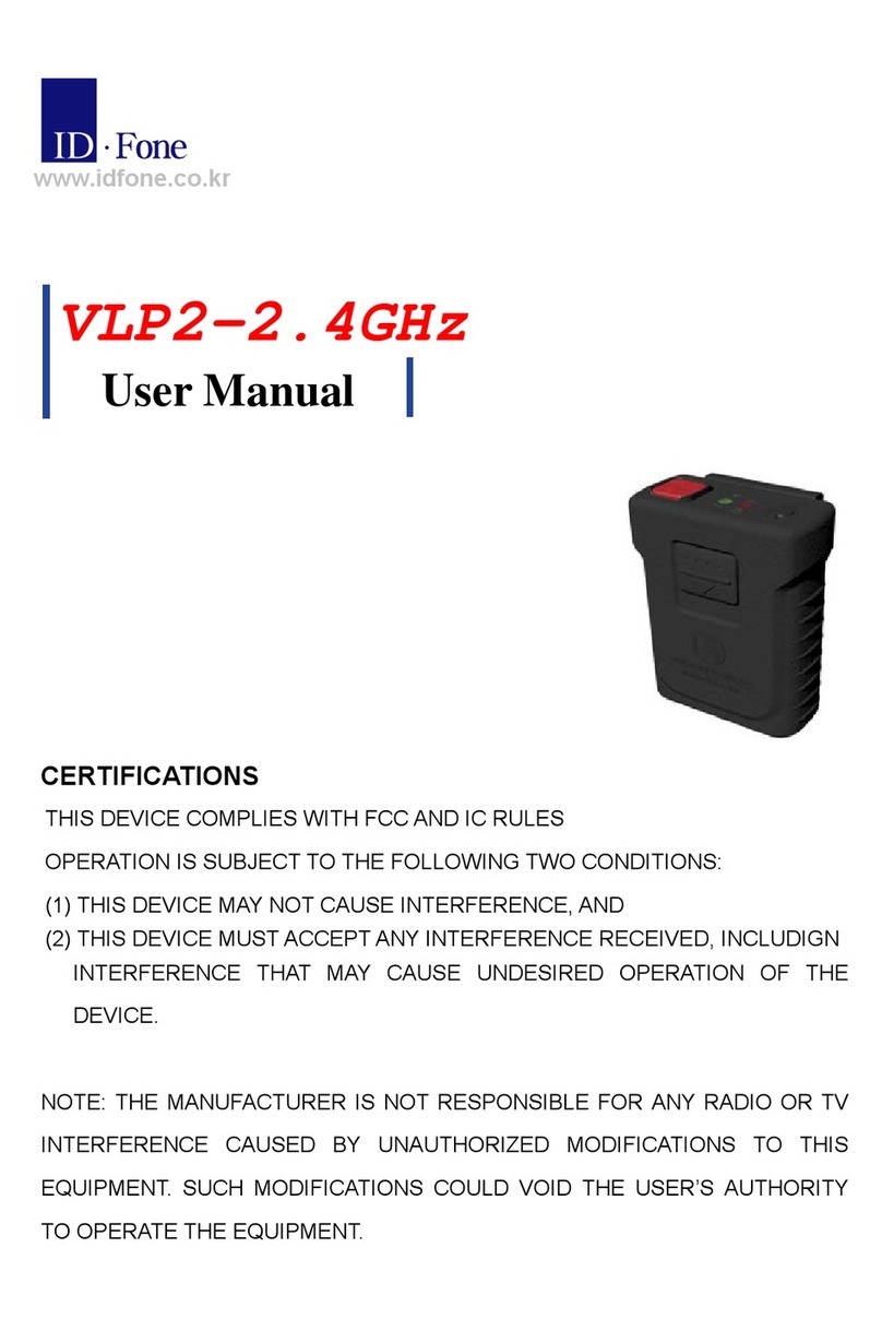 IDFone VLP2 user manual