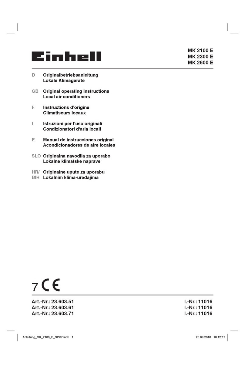 EINHELL MK 2100 E User manual