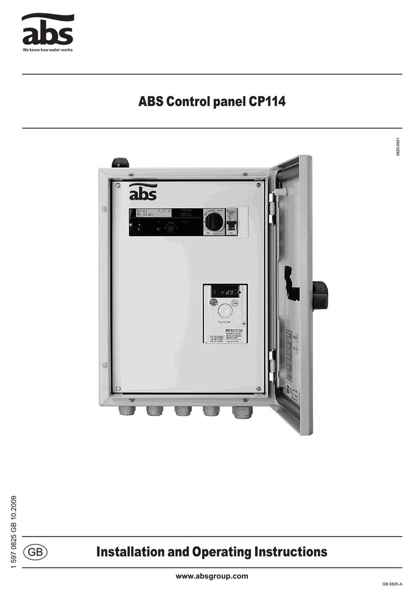 ABS CP114 Installation and operating instructions