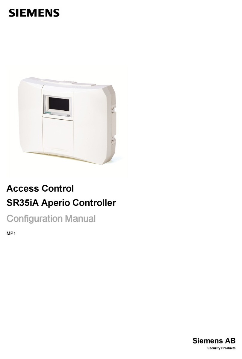 Siemens SR35iA/8 Configuration manual