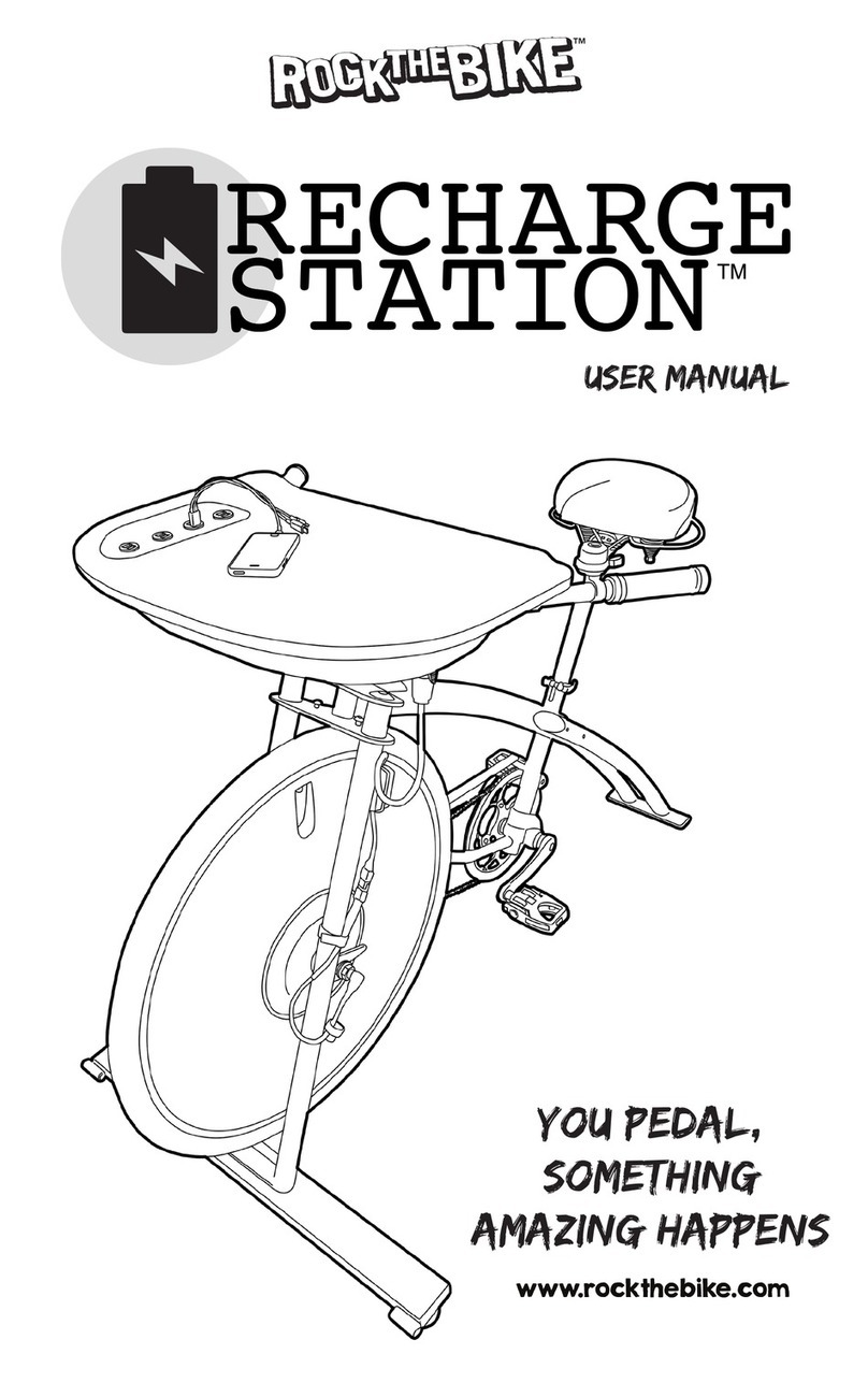 Rock The Bike Recharge Station user manual