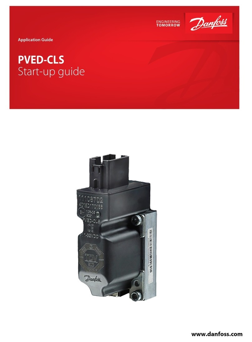 Danfoss PVED-CLS Startup guide