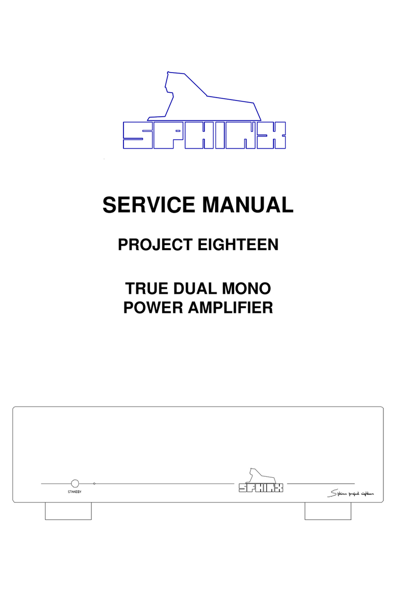 SPHINX PROJECT EIGHTEEN User manual