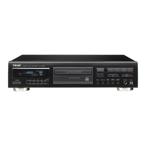 Teac CD-RW880 User manual