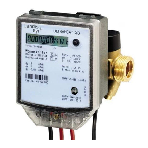 Landis+Gyr ULTRAHEAT XS operating instructions