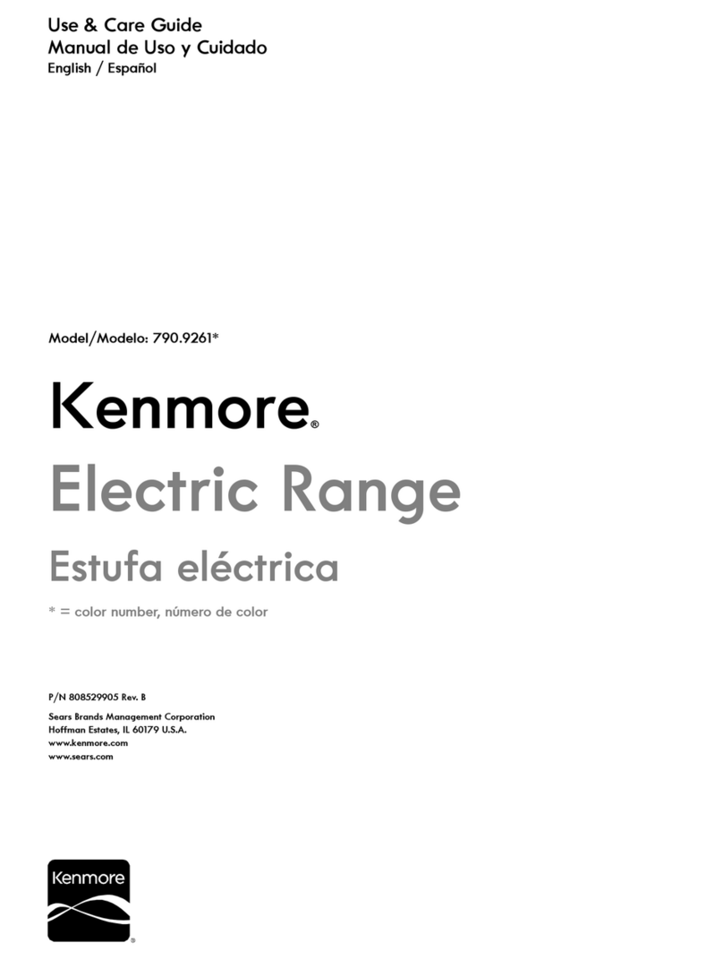 Kenmore 790.9261 Series Use & care guide