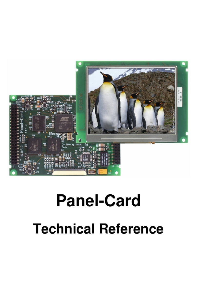 taskit Panel-Card Technical reference