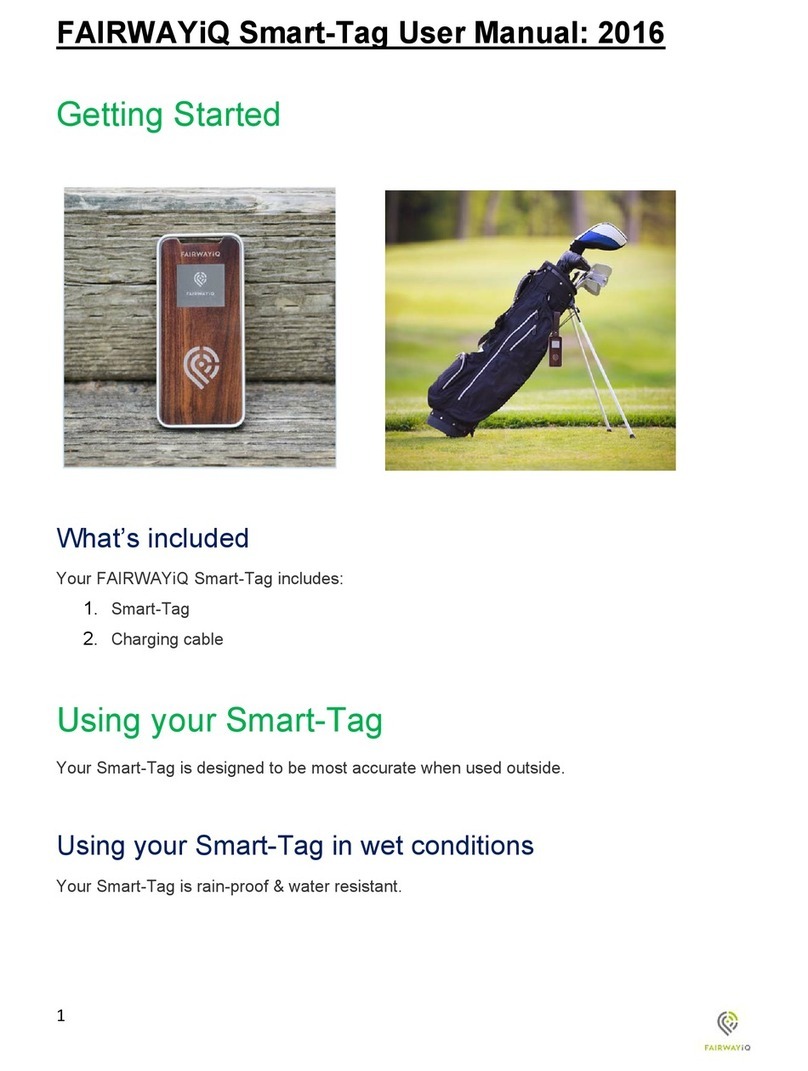 FairwayIQ Smart-Tag user manual