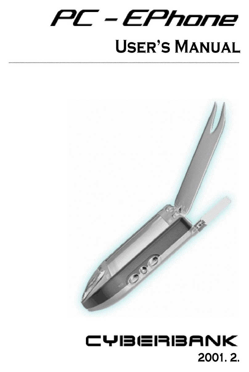 Cyberbank PC-EPhone User manual