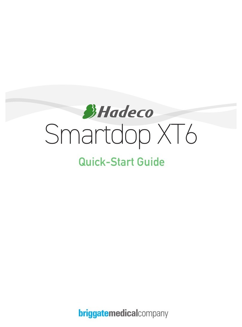 Hadeco Smartdop XT6 quick start guide