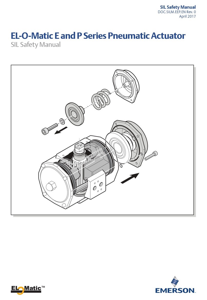 Emerson El-O-Matic E Series Instruction Manual