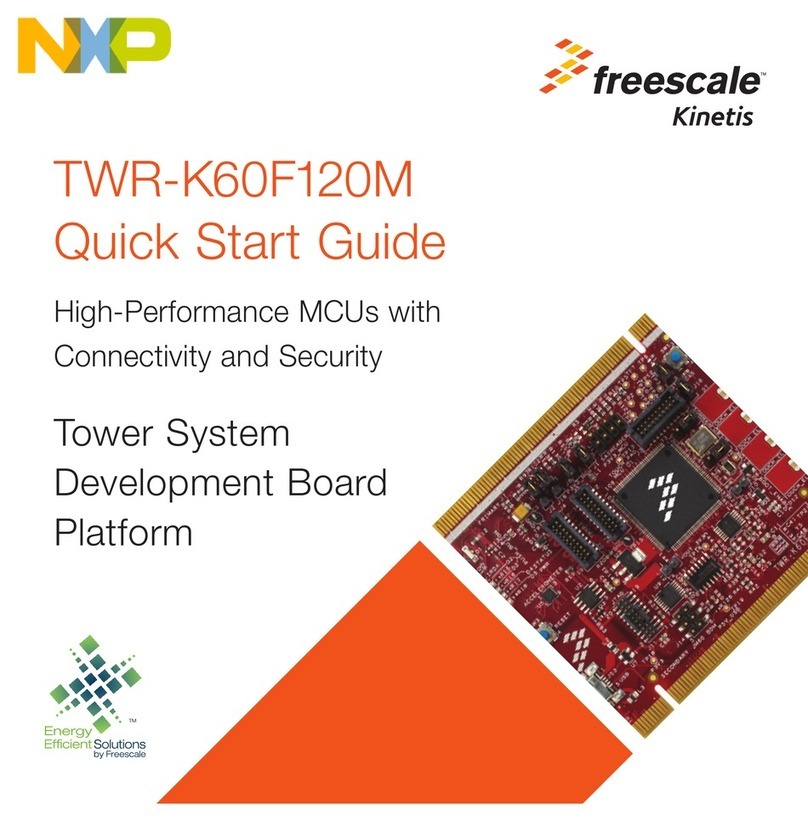 NXP Semiconductors TWR-K60F120M User manual